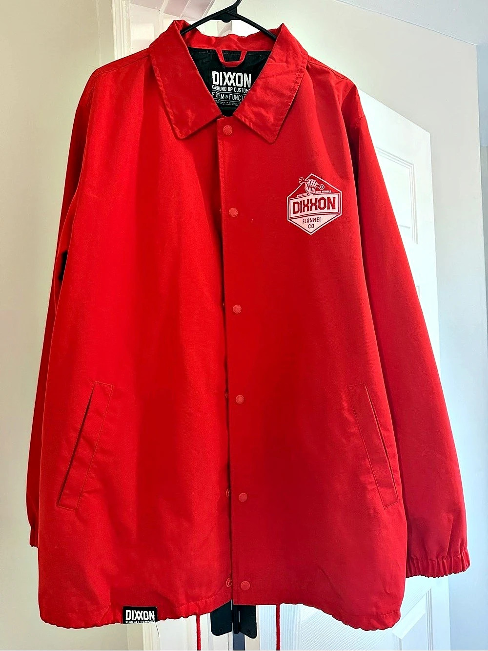 Dixxon Flannel Co. Red Lightweight Jacket Like New